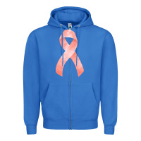 True Royal uterine or endometrial cancer ribbon Zipper Hoodie - FaDigitalArtStudio