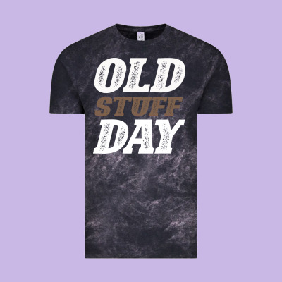 National Old Stuff Day Funny Gift Vintage Tee Designed By Bettercallsaul