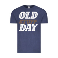 Vintage Denim National Old Stuff Day Funny Gift Vintage Tee - Bettercallsaul
