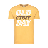 Vintage Mustard National Old Stuff Day Funny Gift Vintage Tee - Bettercallsaul