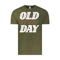 Vintage Olive National Old Stuff Day Funny Gift Vintage Tee - Bettercallsaul