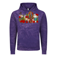 Cloud Purple Lady of Guadalupe Coffee Cups Vintage Hoodie - texasbilliewilder