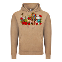Vintage Coffee Lady of Guadalupe Coffee Cups Vintage Hoodie - texasbilliewilder