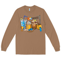 Toasted Coconut Volleyball coffee cups Long Sleeve Tee - HowdyJamesFarm