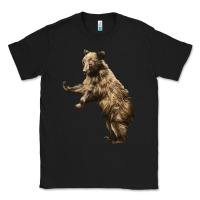 Black Brown Bear Cub Classic Tee - LillyAllenDesigns