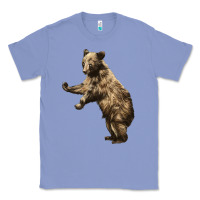 Colony Blue Brown Bear Cub Classic Tee - LillyAllenDesigns