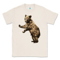 Natural Brown Bear Cub Classic Tee - LillyAllenDesigns