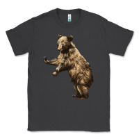 Smoke Brown Bear Cub Classic Tee - LillyAllenDesigns