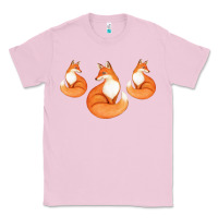 Bubblegum Pink Three Little Foxes IN Fox Family I Gift Classic Tee - Bettercallsaul