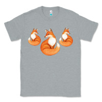 Heather Grey Three Little Foxes IN Fox Family I Gift Classic Tee - Bettercallsaul
