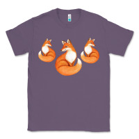 Lavender Three Little Foxes IN Fox Family I Gift Classic Tee - Bettercallsaul