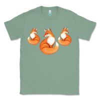 Sage Three Little Foxes IN Fox Family I Gift Classic Tee - Bettercallsaul
