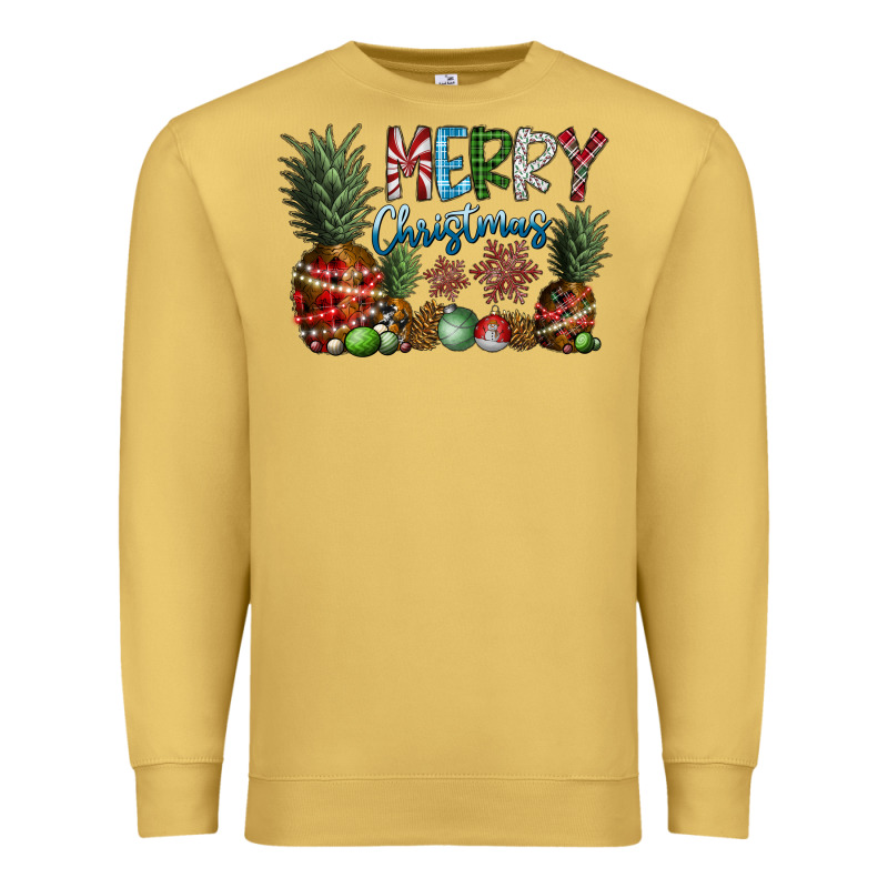 Merry Christmas Premium Sweatshirt by CowhideDigitalArt | Teevron
