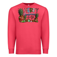 Cardinal Merry Christmas Premium Sweatshirt - CowhideDigitalArt