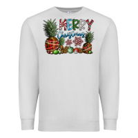 Dove Grey Merry Christmas Premium Sweatshirt - CowhideDigitalArt