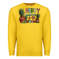 Lemon Merry Christmas Premium Sweatshirt - CowhideDigitalArt