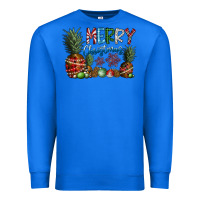 True Royal Merry Christmas Premium Sweatshirt - CowhideDigitalArt