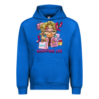 Cobalt shopping life  gnome Urban Hoodie - BarkalooDesign