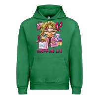 Emerald shopping life  gnome Urban Hoodie - BarkalooDesign