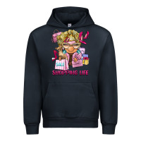 Navy shopping life  gnome Urban Hoodie - BarkalooDesign