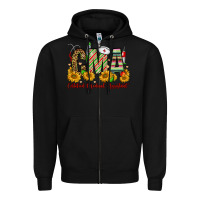 Black christmas cma certified medical assistant Zipper Hoodie - FaDigitalArtStudio
