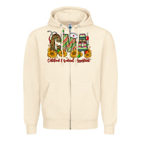 Sandshell christmas cma certified medical assistant Zipper Hoodie - FaDigitalArtStudio
