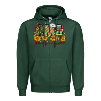 Sports Green christmas cma certified medical assistant Zipper Hoodie - FaDigitalArtStudio
