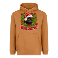 Meerkat meowy christmas Heavyweight Hoodie - CowhideDigitalArt