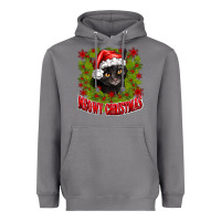 Meowy Christmas Heavyweight Hoodie | Teevron