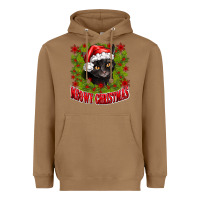 Toasted Coconut meowy christmas Heavyweight Hoodie - CowhideDigitalArt