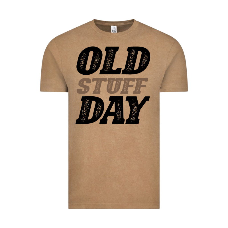 National Old Stuff Day Funny Gift Vintage Tee by Bettercallsaul | Teevron