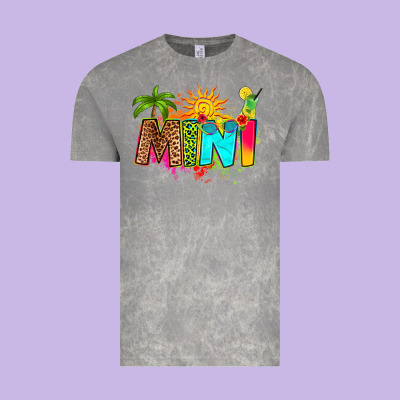 Summer Mini Vintage Tee Designed By Ranaportraitstore