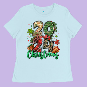 2024 Family Christmas Ladies Tee Designed By Maliassmallbusiness