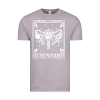 Vintage Zinc womens hex the patriarchy uterus tarot card halloween feminist t shirt Vintage Tee - maiPhamDesign