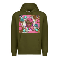 Army Green Cowboy Bunny Easter Tumbler Premium Hoodie - BundleAndBundleShop