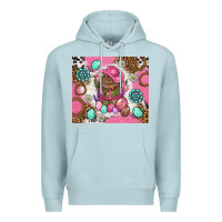 Blue Mist Cowboy Bunny Easter Tumbler Premium Hoodie - BundleAndBundleShop
