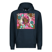 Navy Cowboy Bunny Easter Tumbler Premium Hoodie - BundleAndBundleShop