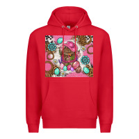 Red Cowboy Bunny Easter Tumbler Premium Hoodie - BundleAndBundleShop