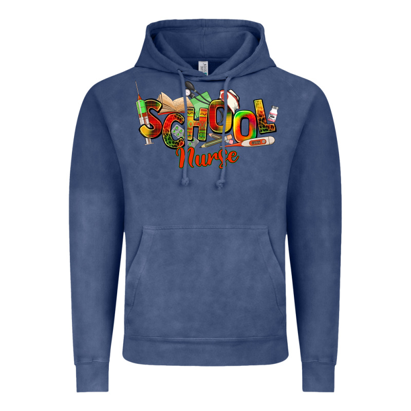 School Nurse Juneteenth Vintage Hoodie by NancyCooperArtShop | Teevron