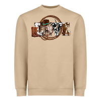 Western Love For Cowboys Olivia Heavyweight Sweatshirt | Teevron