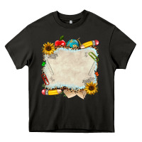 Asphalt school your text here Heavy Core Tee - NancyCooperArtShop