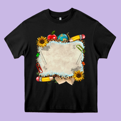 School Your Text Here Heavy Core Tee Designed By Nancycooperartshop