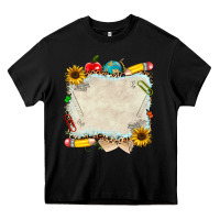 Black school your text here Heavy Core Tee - NancyCooperArtShop