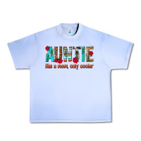 Grape Ice Auntie Like a Mom Only Cooler Urban Heavy Tee - texasbilliewilder