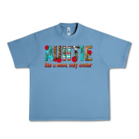 Pebble Blue Auntie Like a Mom Only Cooler Urban Heavy Tee - texasbilliewilder
