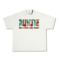Pistachio Auntie Like a Mom Only Cooler Urban Heavy Tee - texasbilliewilder