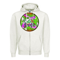 Oatmeal Heather too cute to spook earrings Zipper Hoodie - BundleAndBundleShop