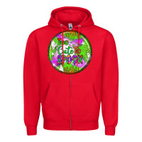 Red too cute to spook earrings Zipper Hoodie - BundleAndBundleShop