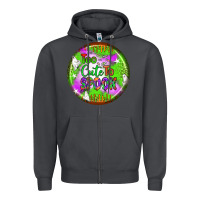 Smoke too cute to spook earrings Zipper Hoodie - BundleAndBundleShop