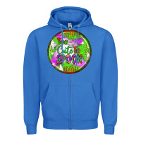 True Royal too cute to spook earrings Zipper Hoodie - BundleAndBundleShop
